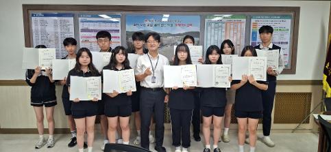 안산꿈키움장학금 장학증서 수여